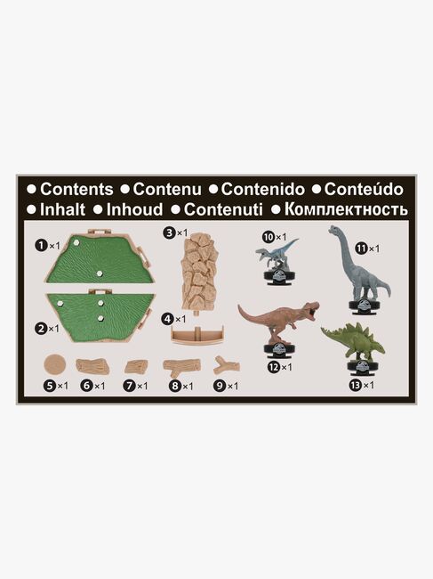 EPOCH Games Jurassic World Island Quake - Balancing Game Spil
