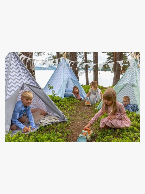 Alice & Fox Legetelt Tipi, Grøn/Hvid