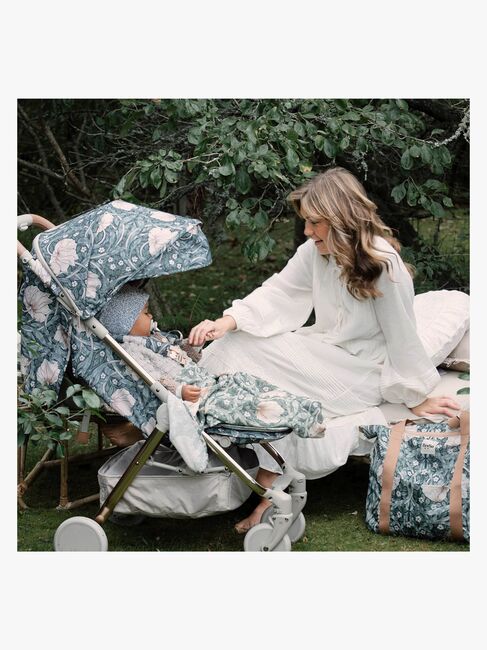 Elodie Tæppe/ Stofble i Musselin 80x80 Cm x William Morris, Pimpernel