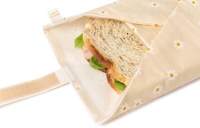 Nobodinoz Sandwich Lunch Wrap, Daisies