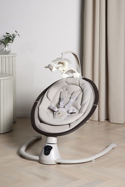 Beemoo PLAY Rocker Low 2 Skråstol, Sand/Wood