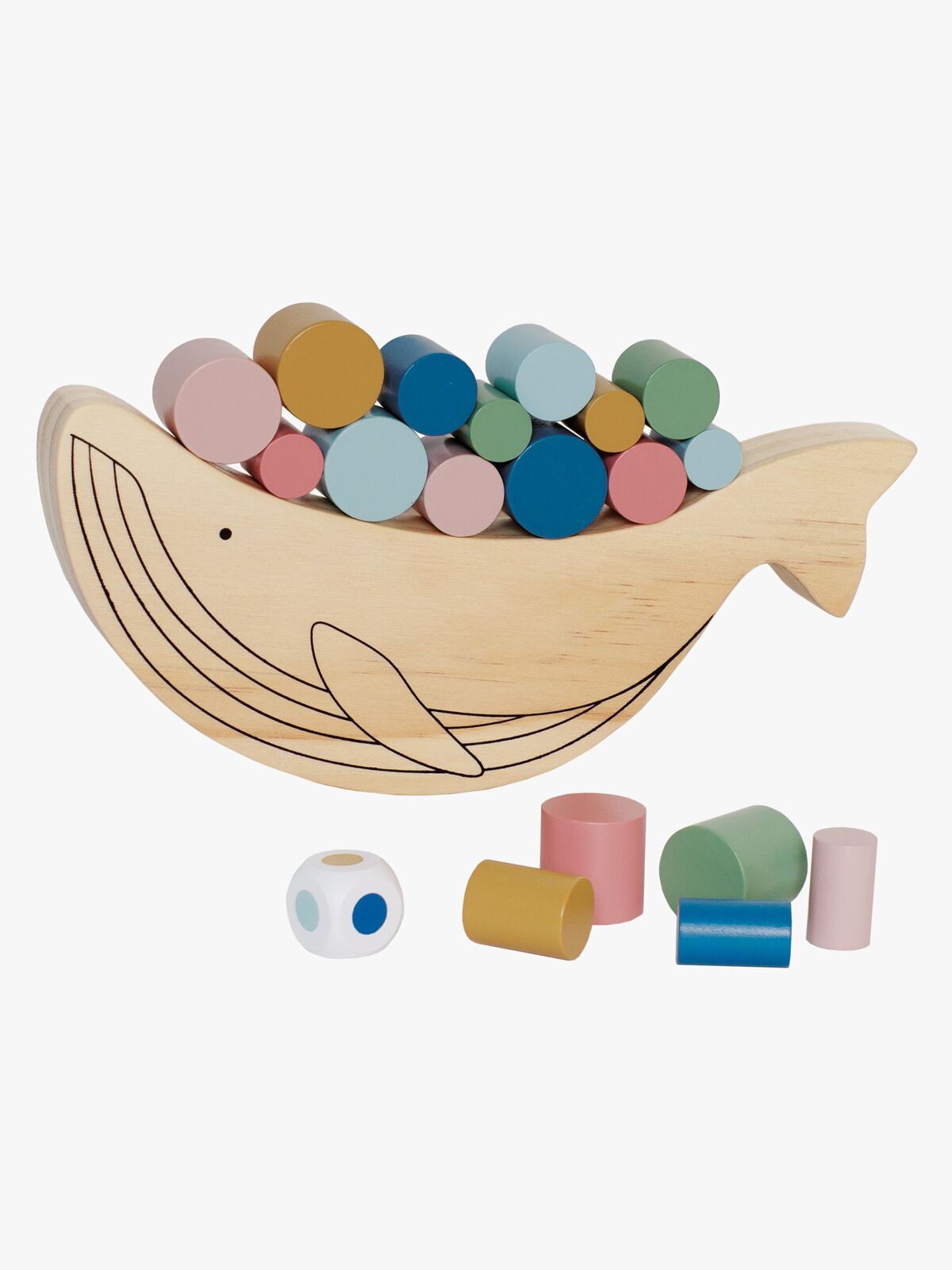 Jabadabado Balancespil Hval