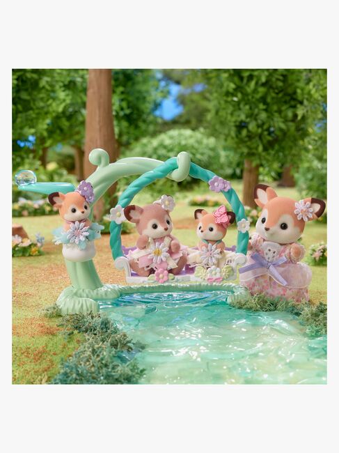 Sylvanian Families Figursæt Hjortebabyer med Blomstergynge