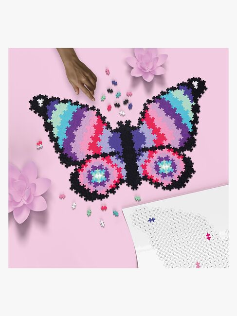 Plus-Plus Puzzle By Number Sommerfugl 800 Dele