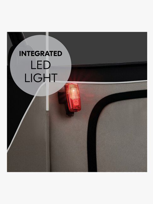 Hauck Dryk Duo Plus Cykelanhænger, Black