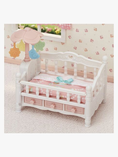 Sylvanian Families Legesæt Tremmeseng med Uro