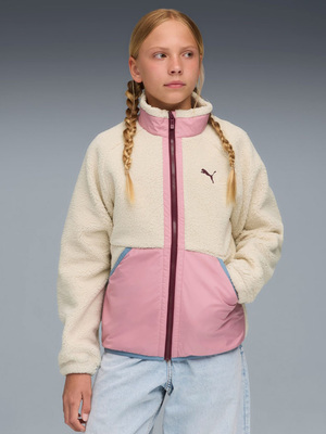 Puma Sherpa Hybrid Fleecetrøje, Alpine Snow