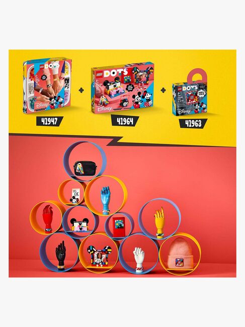 LEGO DOTS 41964 Mickey Mouse og Minnie Mouse skolestart-projektæske