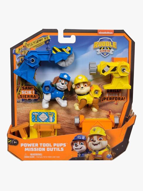 RubbleCrew Power Tool Pups Figurer 2-pak