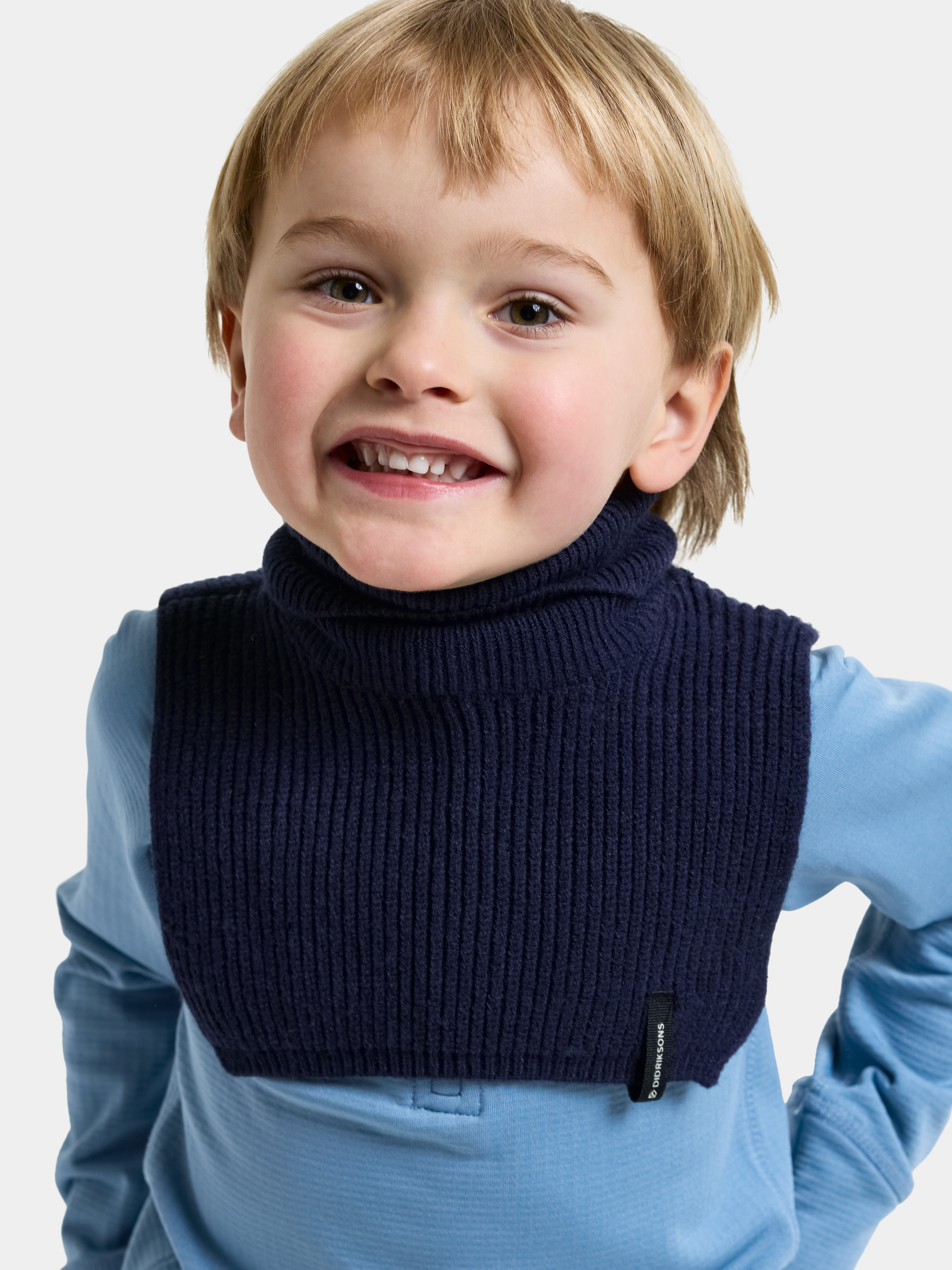 Didriksons Delfinen Halsedisse, Navy, 1-3 år