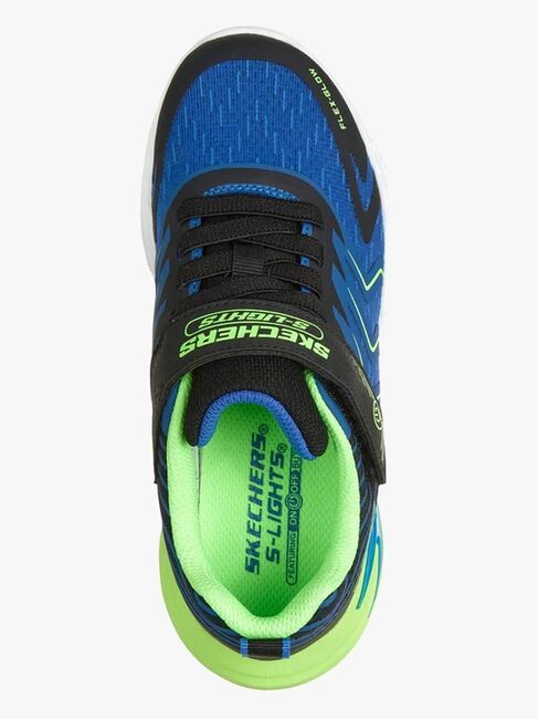 Skechers Flex Glow Ultra Prism-Pacer Blinkende Sneakers, Sort 400141LC-BBLM-1727_4b.jpg