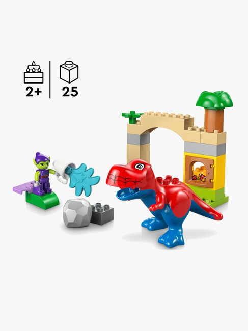 LEGO DUPLO Disney 10463 Spidey-Rex-dinosaur mod Green Goblin