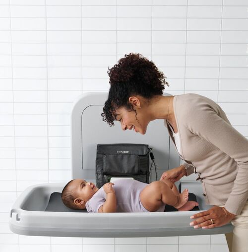 Skip Hop Clean Slate Transportabel Puslepude, Sort