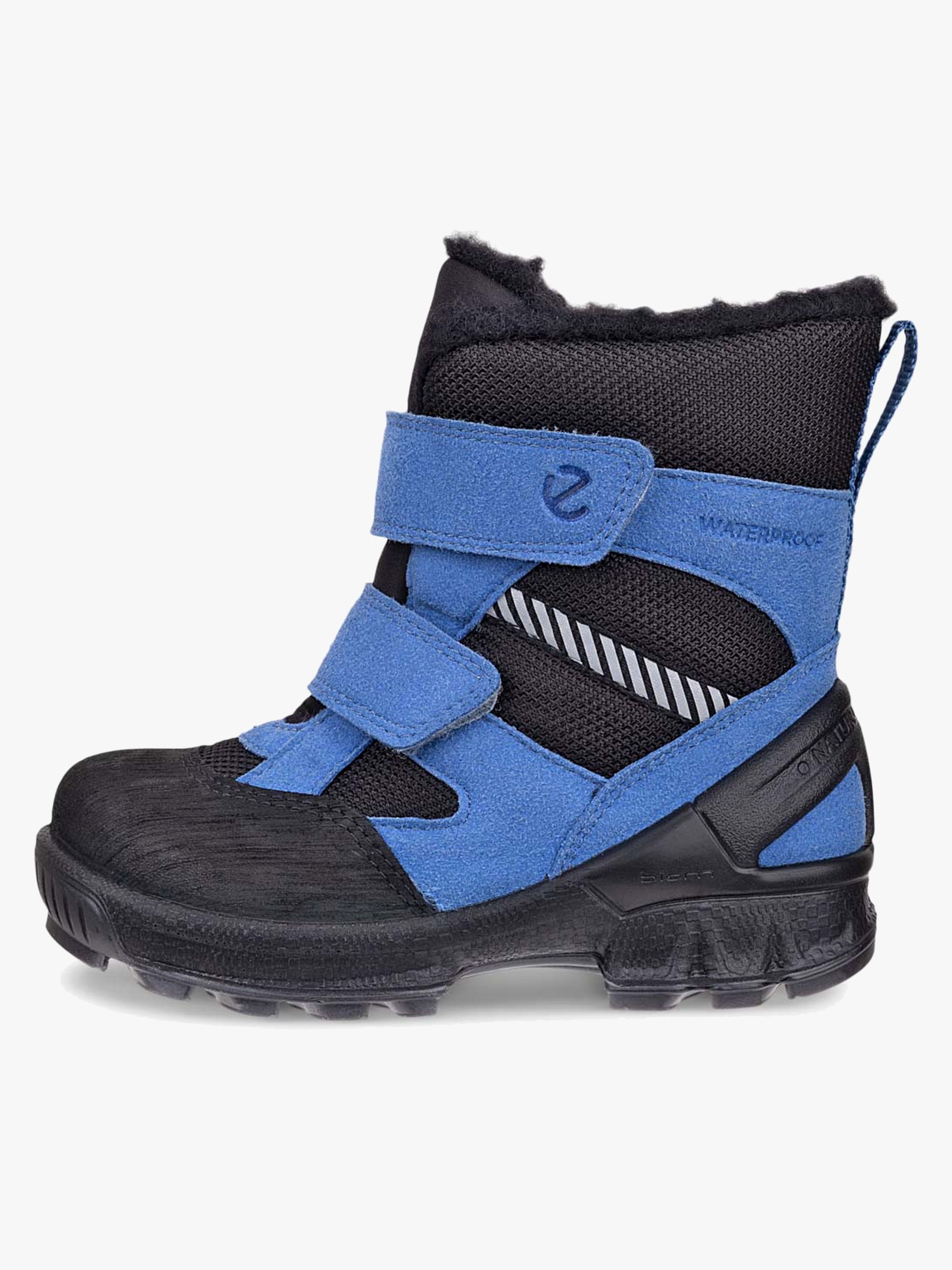 Ecco Biom Hike Infant Vinterstøvler, Black/Federal Blue, 26