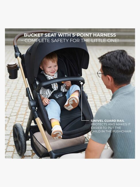 Kinderkraft MOOV 2 Air 3-in-1 Duovogn, Light Grey