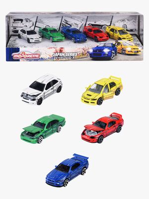 Majorette Japan Series Biler Gaveæske 5-pak