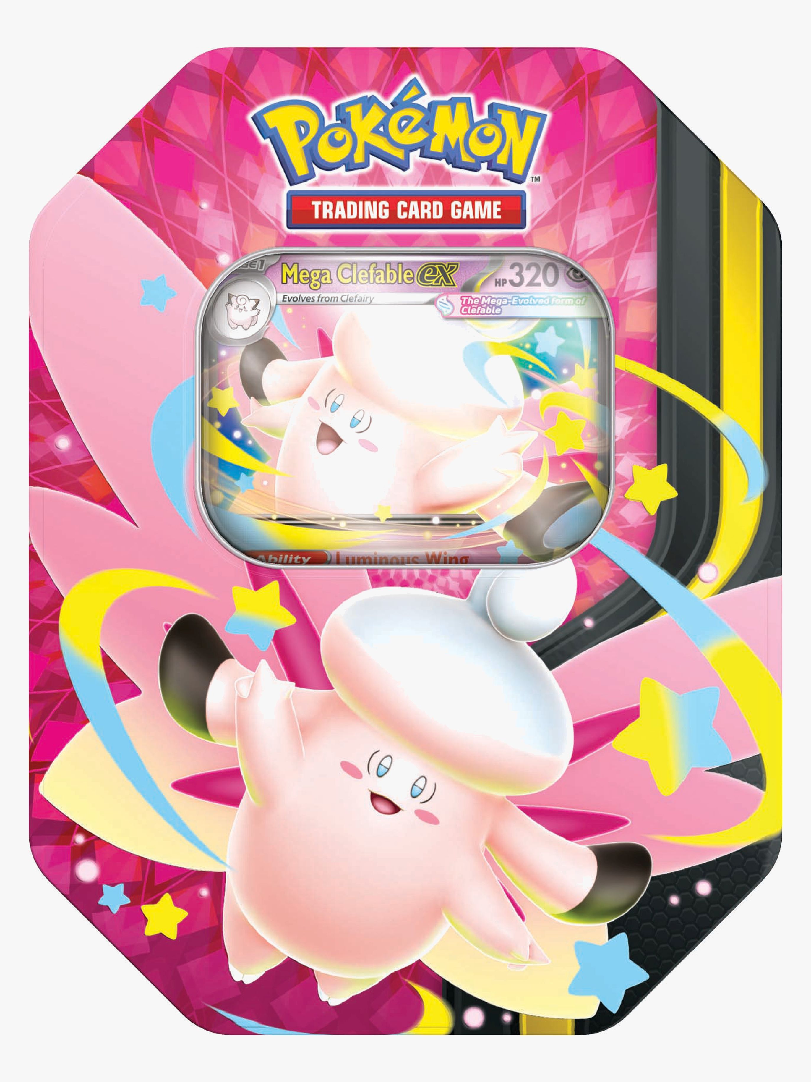 Pokémon Mega Evolution Samlekort Æske Summer EX Mega-Clefable/Mega-Grengar Blandet Udvalg