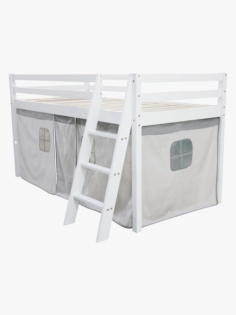 JLY TILDA Juniorseng m. Sengegardin & Madras 90x190, Hvid