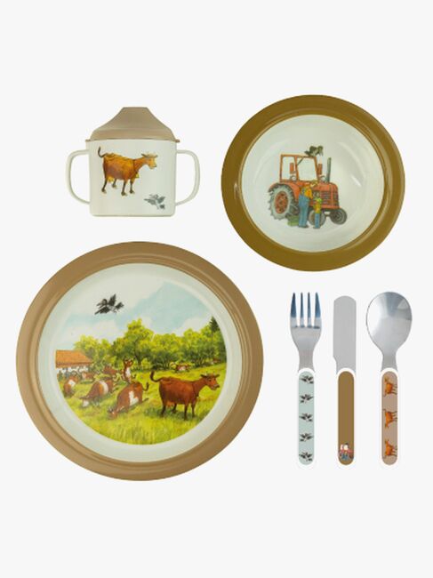 Mor Muh og Krage Spisesæt