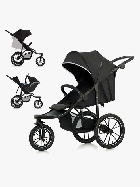 Kinderkraft HELSI 2 Terrænvogn, Black