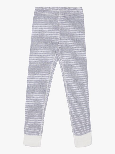 Luca & Lola Toto Lange Underbukser 2-pak, Grey/Stripes