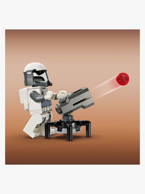 LEGO Star Wars 75373 Battle Pack med bagholdet på Mandalore