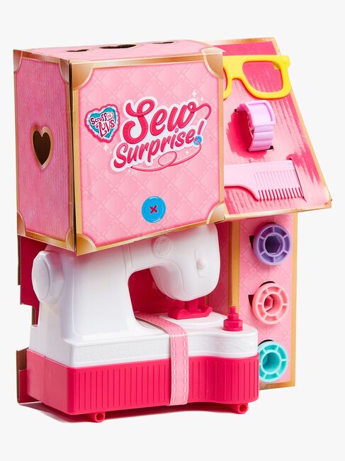 Scruff-A-Luvs Bamse Sew Surprise, Lyserød