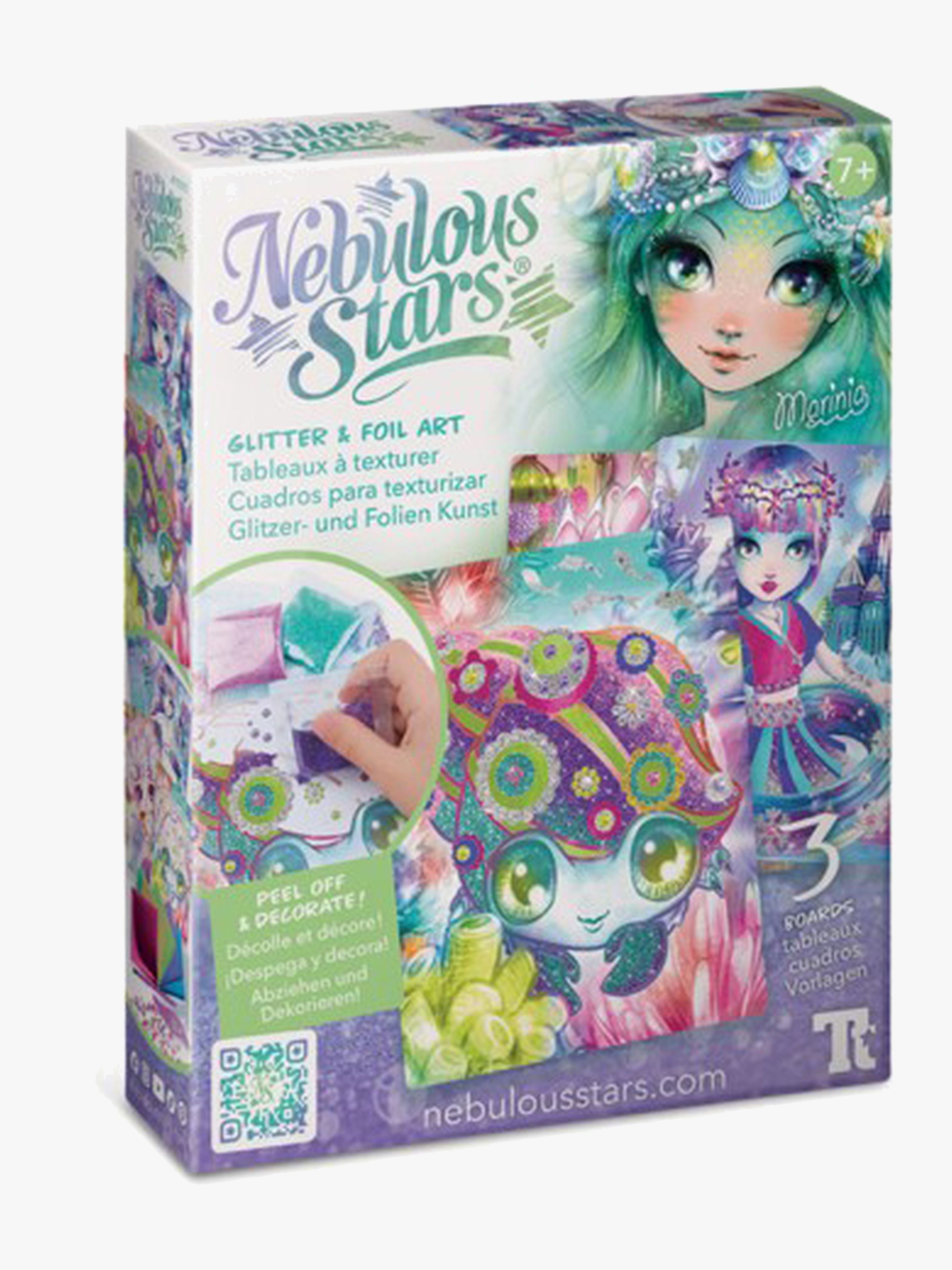 Nebulous Stars Glitter &  Foliekunst DIY-sæt