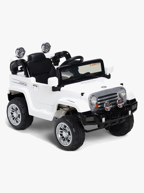 Alex's Garage Elbil Jeep, Hvid