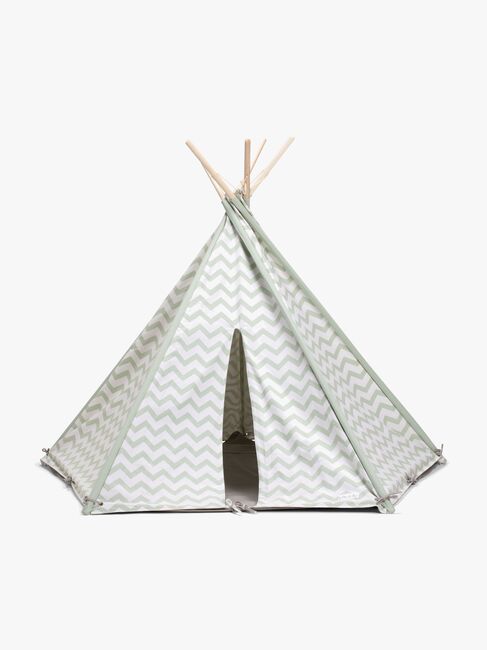 Alice & Fox Legetelt Tipi, Grøn/Hvid