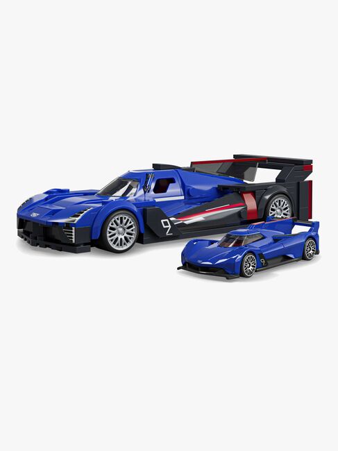 Mattel Brick Shop Hot Wheels Speed Series Brick Shop Hot Wheels Byggesæt Cadillac Project GTP Hypercar 236 Dele