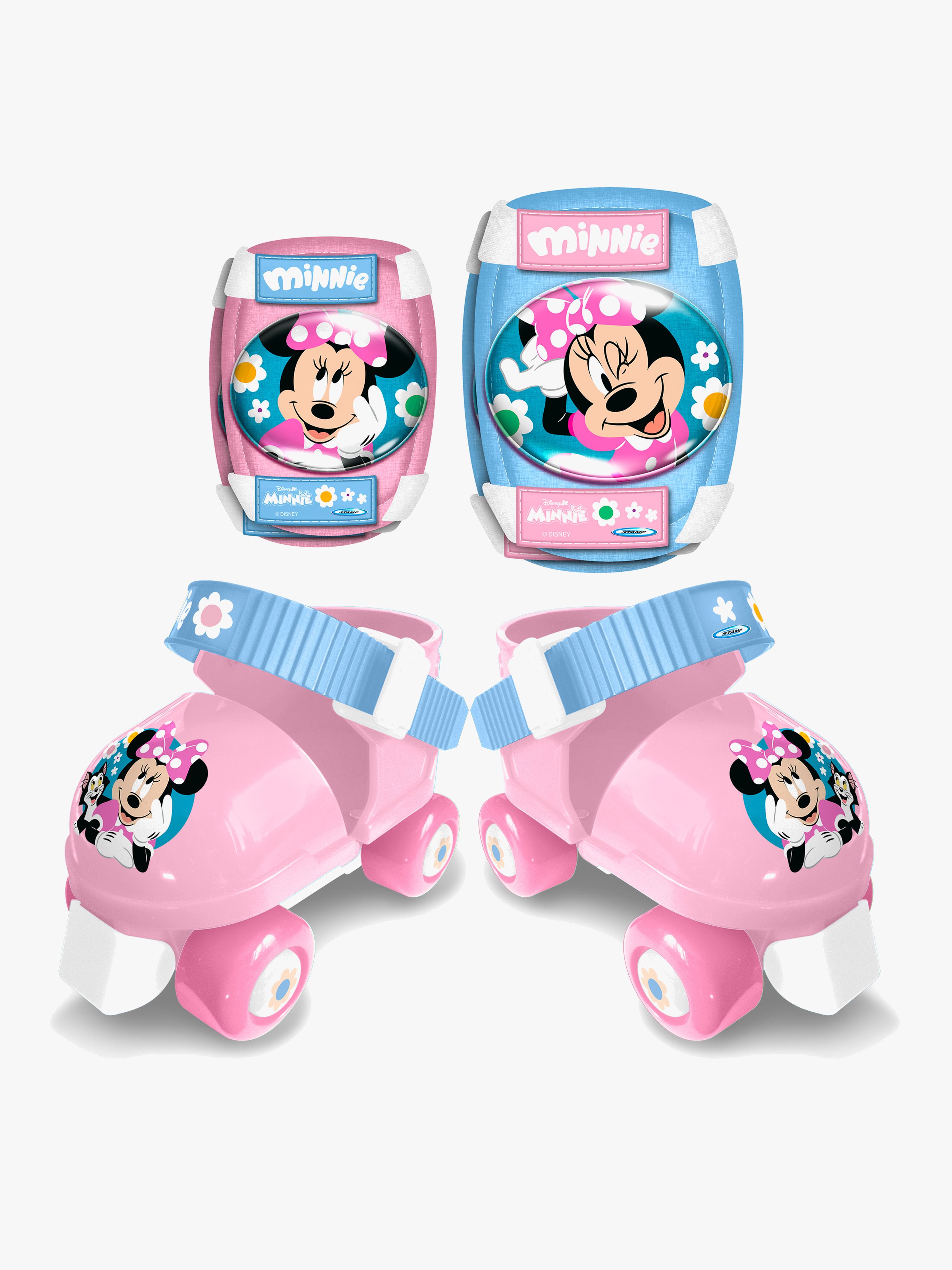 Disney Minnie Mouse Rulleskøjter med Beskyttelsessæt
