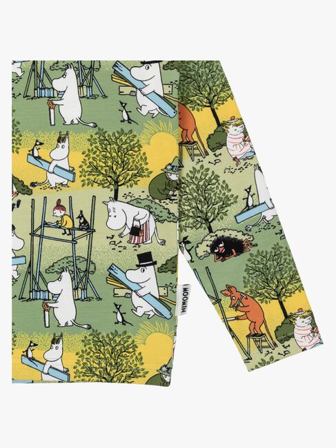 Moomin by Martinex Busy Bees Trøje, Grøn