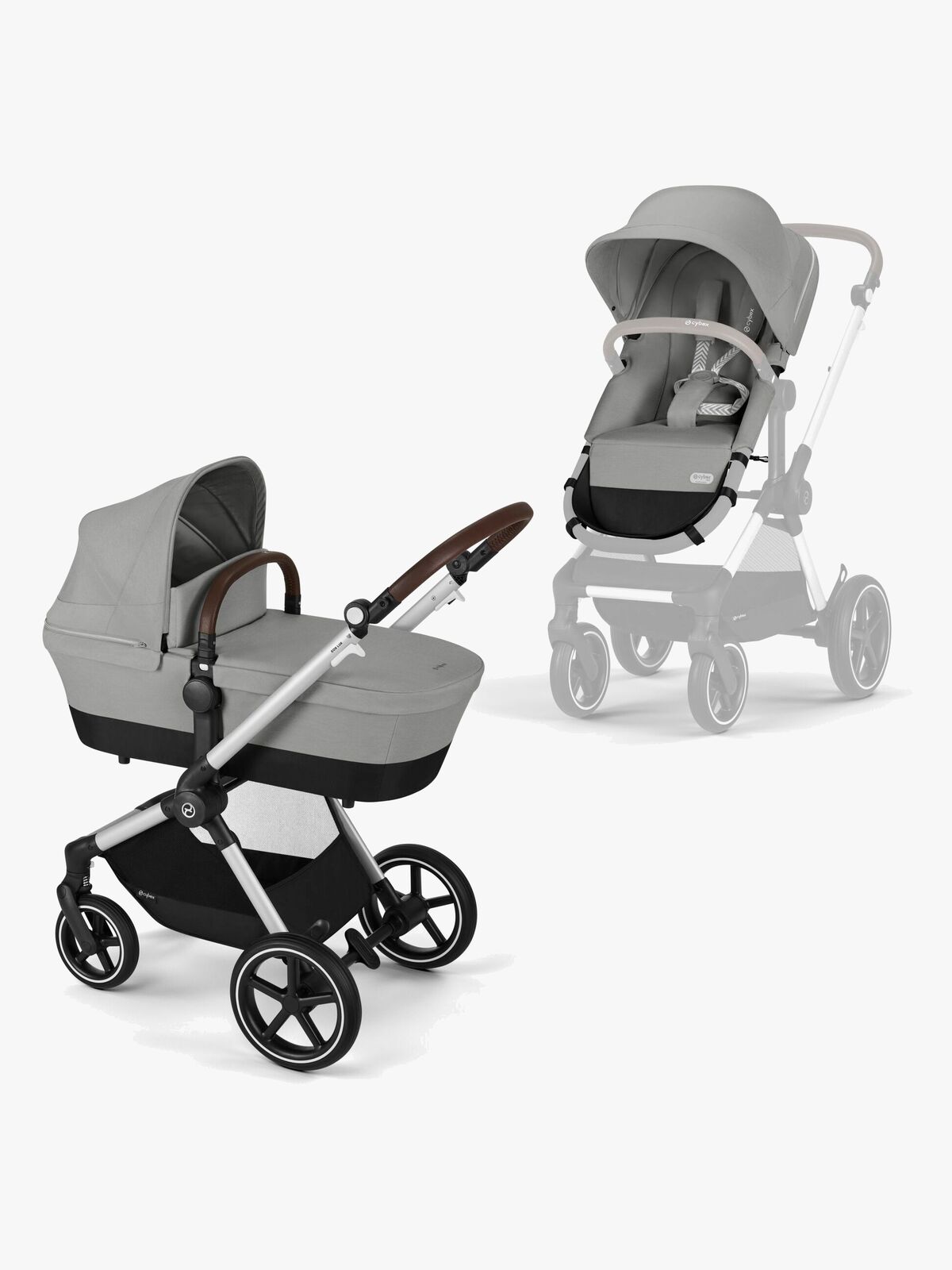 Cybex EOS Lux Duovogn, Stone Grey/ Mid Grey