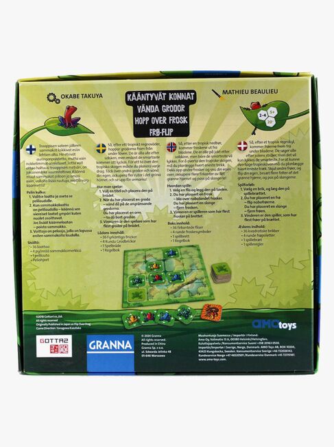 AMO Games Flipover Frog Brætspil