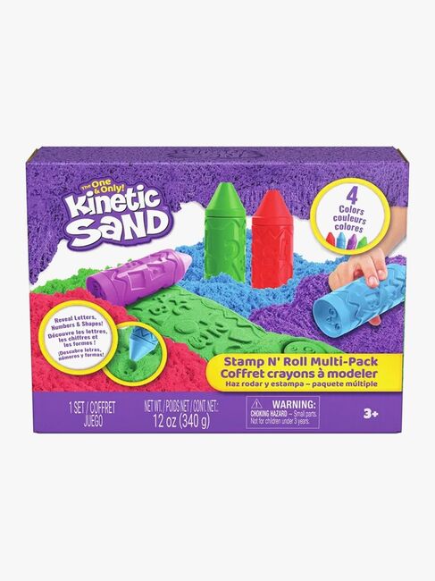 Kinetic Sand Stamp N' Roll Sæt Multipack