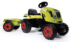 Smoby Claas Farmer Traktor m. Lad XL
