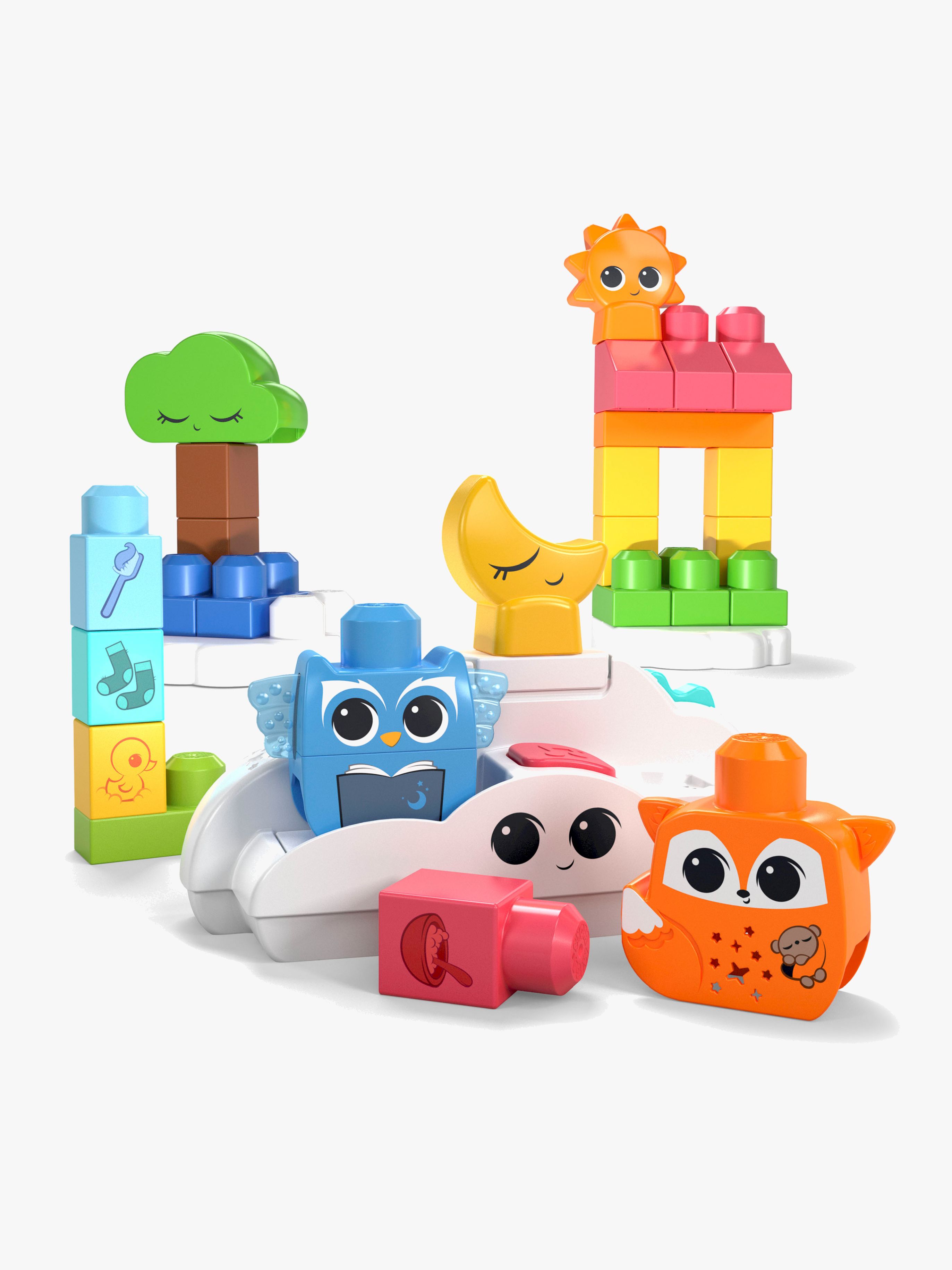 Mega Bloks Rise &  Snooze Natlampe Byggesæt, Børnelampe