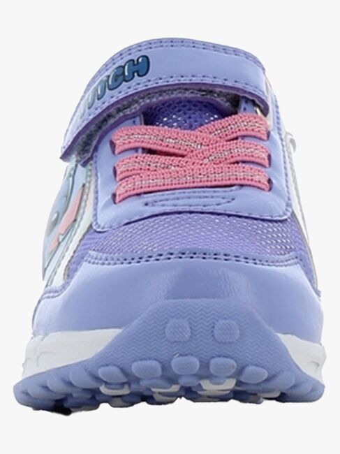 Disney Lilo & Stitch Blinkende Sneakers, Light Blue/Silver