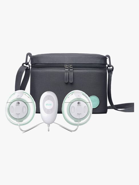 Elvie Elektrisk Brystpumpe Dobbelt inkl 3-i-1 Taske