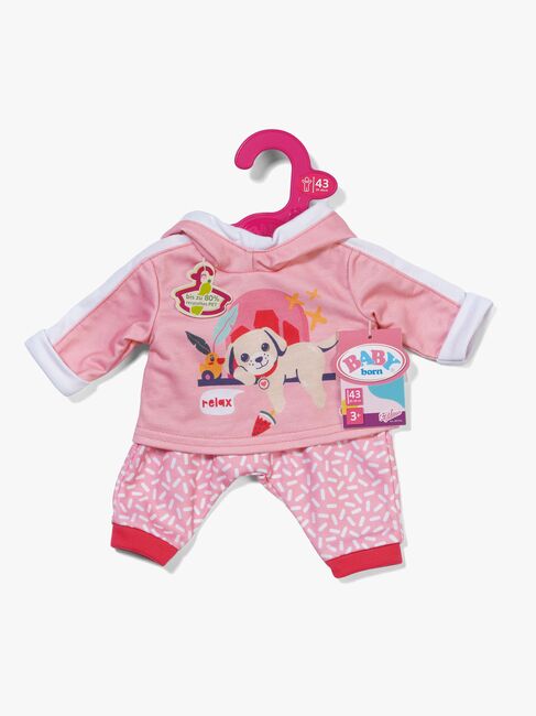 BABY born Dukketøj Joggingdragt, Pink