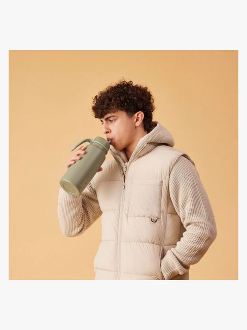 b.box Drikkedunk med Flip Top 1L, Olive