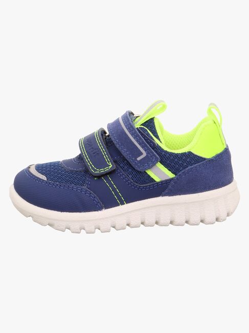 Superfit Sneakers, Blue/Yellow