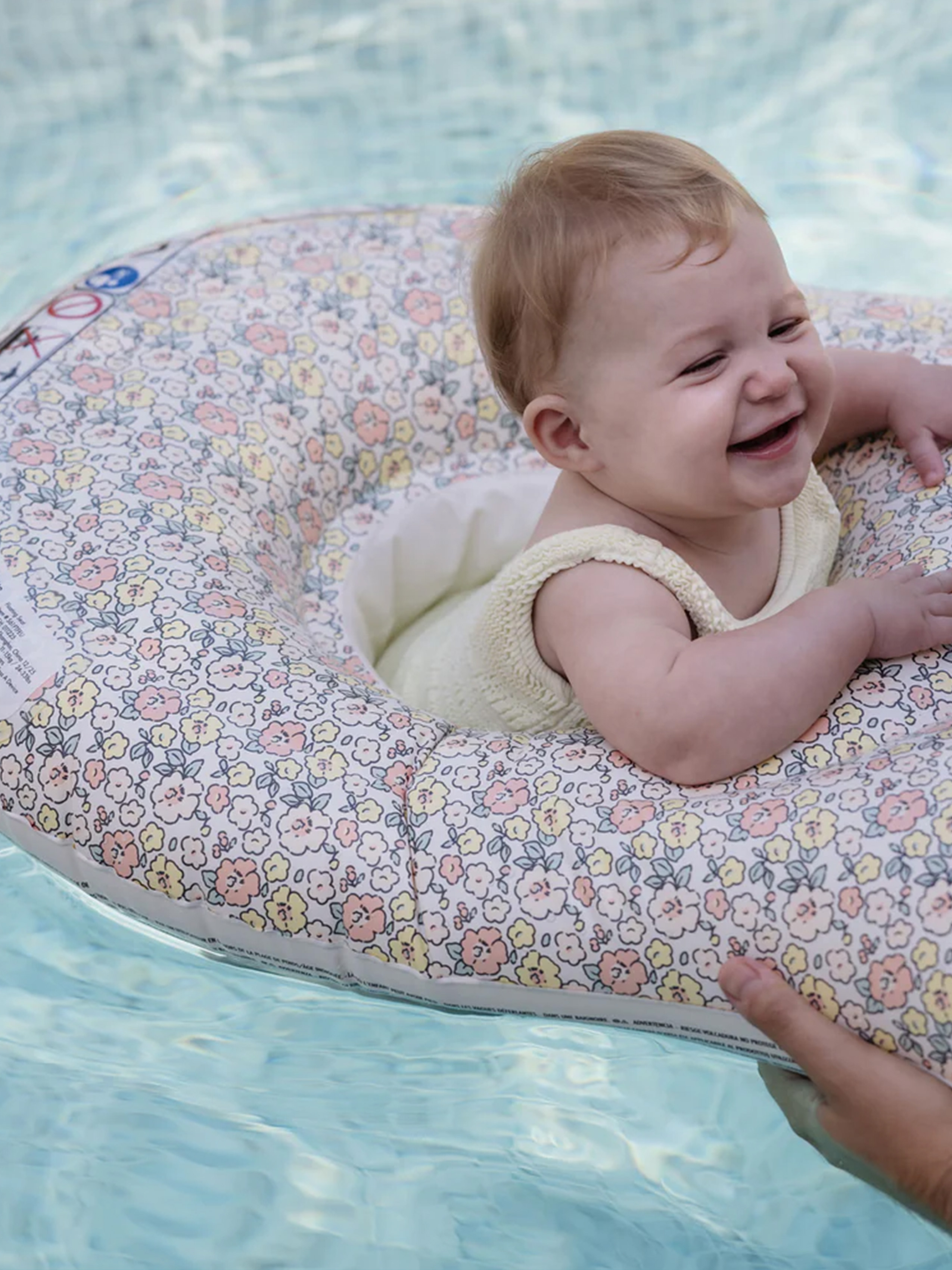 SUNNYLiFE Baby Float Together- Oppustelig Flydemadras, Into the Garden