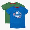 Luca & Lola San Marino T-Shirt 2-pak, Blue/Green