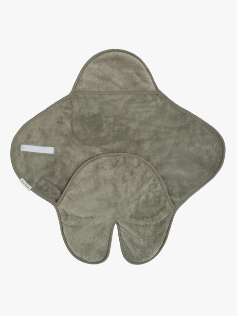 Baby's Only Hooded Baby Tæppe med Fødder Cozy, Urban Green