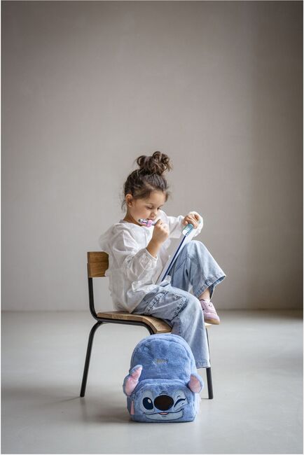 Disney Lilo & Stitch Plysch Rygsæk Fluffy Festival, Blå