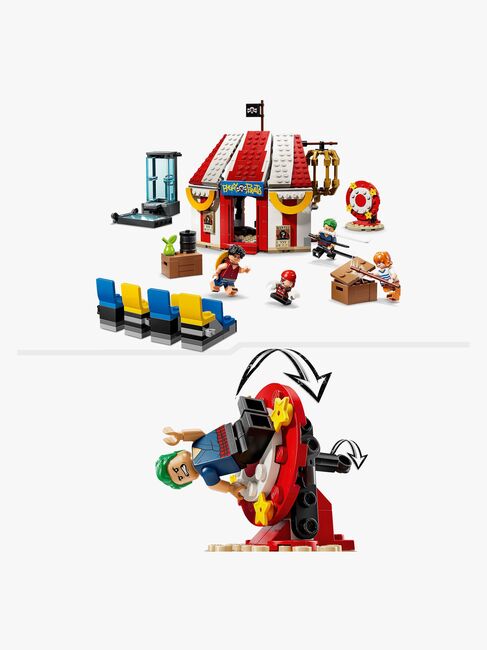 LEGO ONE PIECE 75637 Klovnen Buggys cirkustelt