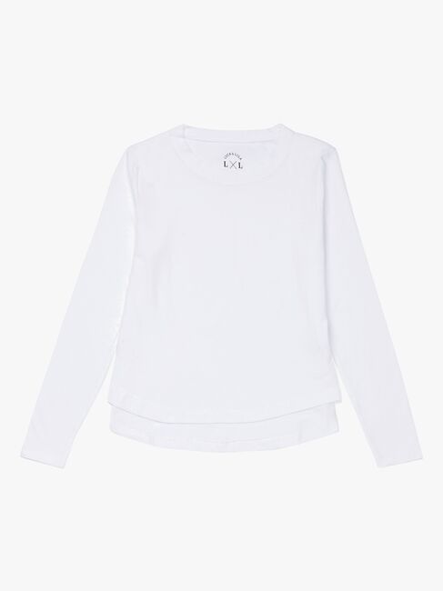 Luca & Lola Alfonsia Top 2-pak, Grey Melange/White