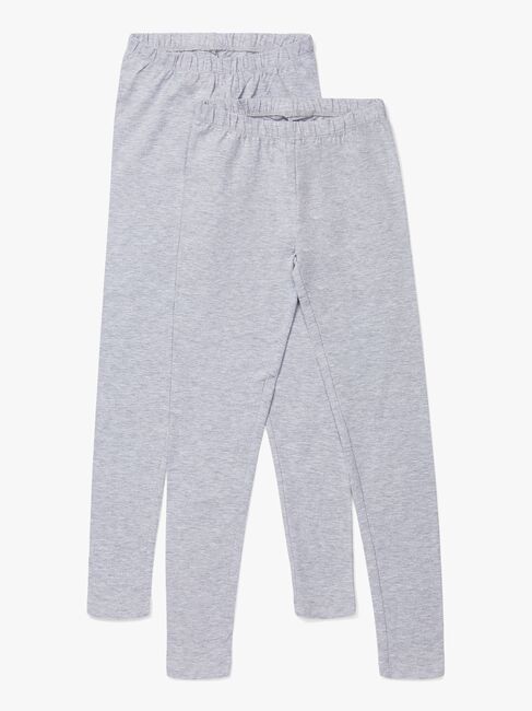 Luca & Lola Agata Leggings 2-pak, Grey Melange